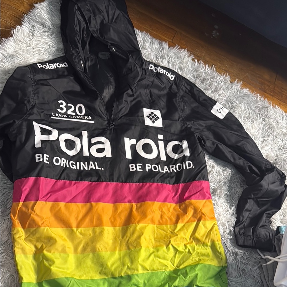 Polaroid Colorful Windbreaker Jacket